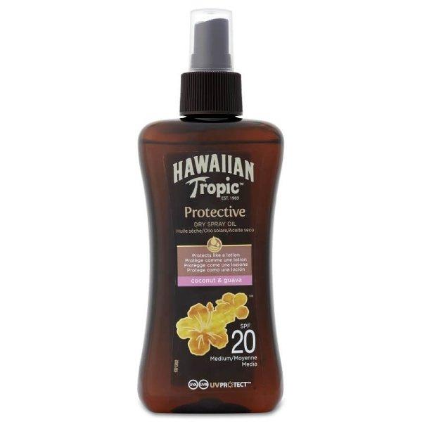 Hawaiian Tropic Száraz napvédő olaj SPF 20 Hawaiian Tropic
Protective (Dry Spray Oil) 200 ml