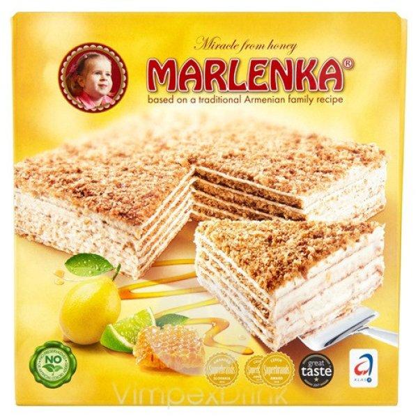 Marlenka mézes citromos torta 800g