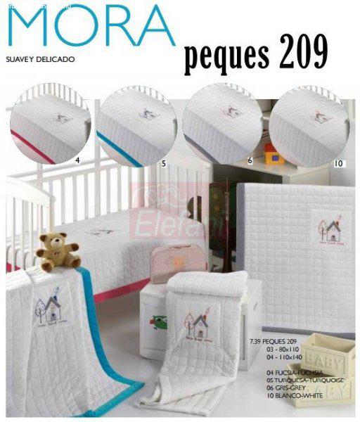 Mora Peques babapléd 80x110cm #05 Turquesa