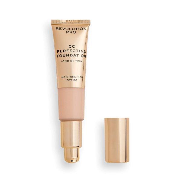 Revolution PRO Többfunkciós smink száraz és kombinált
bőrre SPF 30 CC Cream Perfecting Foundation 26 ml F0.1