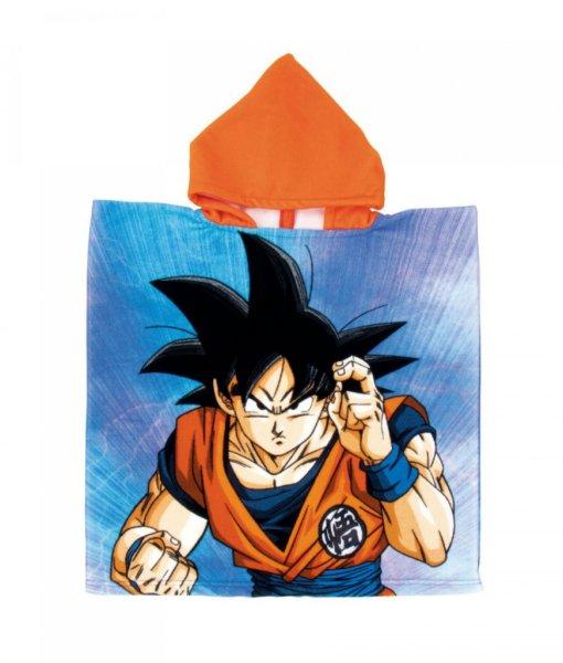 Dragon Ball Son Goku strand törölköző poncsó 55x110cm (Fast Dry)