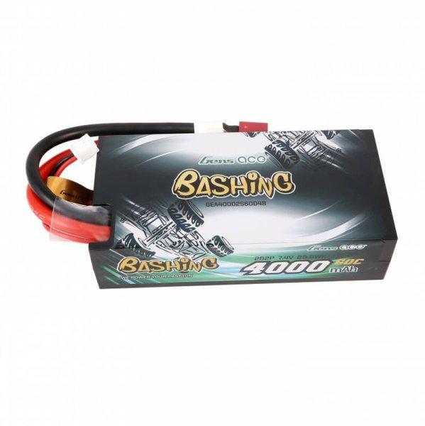 Lipo akkumulátor GENS ACE keményház 4000mAh 7.4V 2S2P 60C