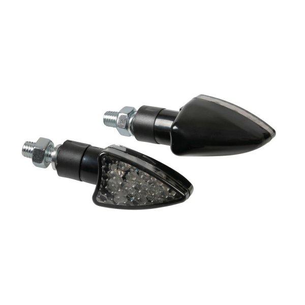 Lampa, Motoros Index, Arrow-2, LED, Pár, Fekete