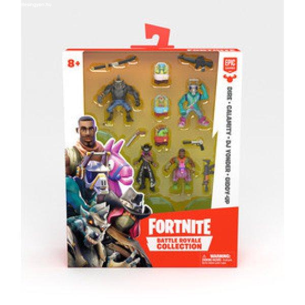 FORTNITE SQUAD PACK, 5 cm (4 figura + kiegészítők)