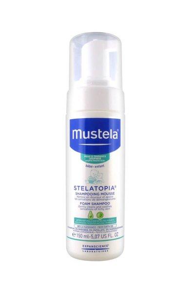 Mustela Baby hab sampon rendkívül száraz bőrre Stelatopia
(Foam Shampoo) 150 ml