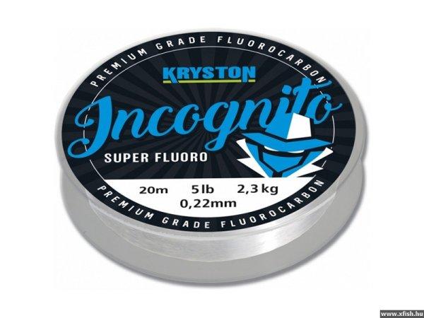 Kryston Incognito Flurocarbon Előkezsinór 5Lbs 20M Clear