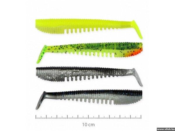 Nevis Impulse Shad Gumihal Műcsali 10Cm 4Db/Cs (4Szín) Gumihal