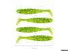 Reiva Flat Minnow Shad Gumihal Zld Flitter 10cm 4db/csomag