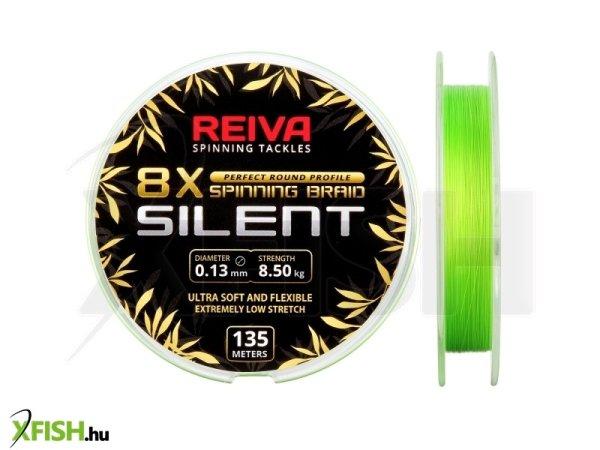 Reiva Silent Fluo Green Fonott Zsinór 135m 0,10mm 6,6Kg