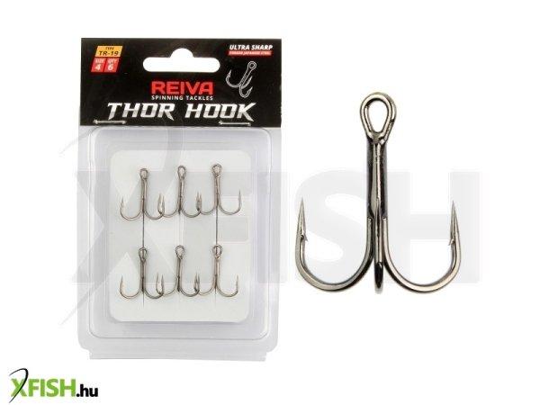 Reiva Treble Hook Tr-19 Hármas Horog 2-es 6 db/csomag