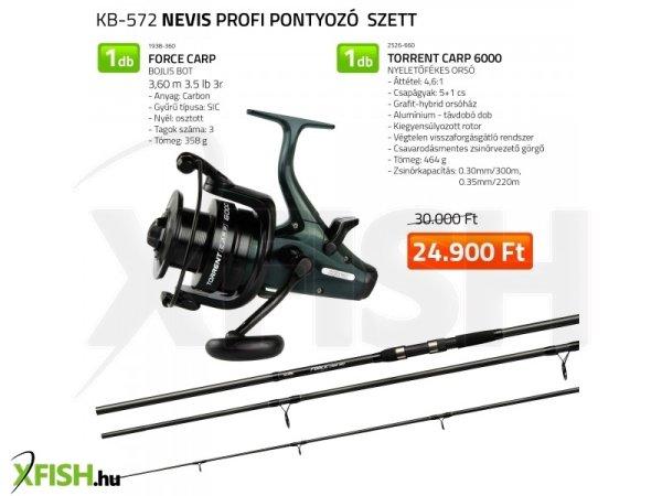 Nevis Profi Pontyozó Horgász Szett 360cm 3.5Lbs