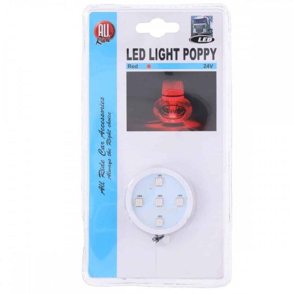 Allride, Világítás Poppy Illatosítóhoz, 5 LED, 12/24V