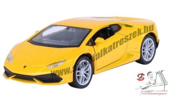 Makett Autó Lamborghini Huracan Coupe Sárga