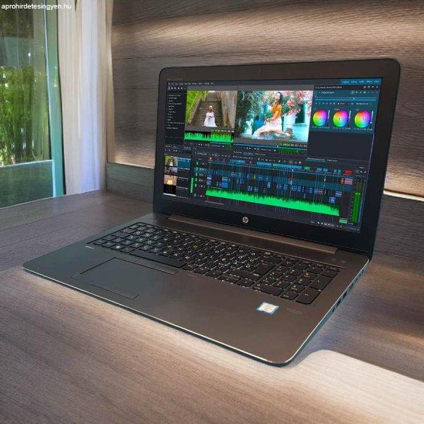 Bivaly erős Tervező/Gamer HP NASA ZBook 17 G3
i7-6820HQ/32/512GB/M3000M/FHD/17,3