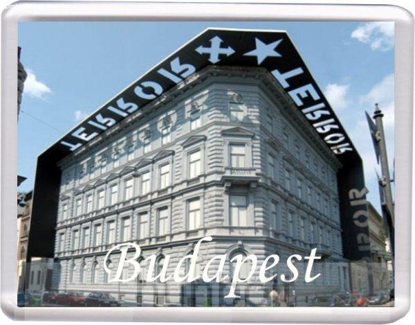Budapest Terror Háza Múzeum hűtőmágnes (műanyag keretes)