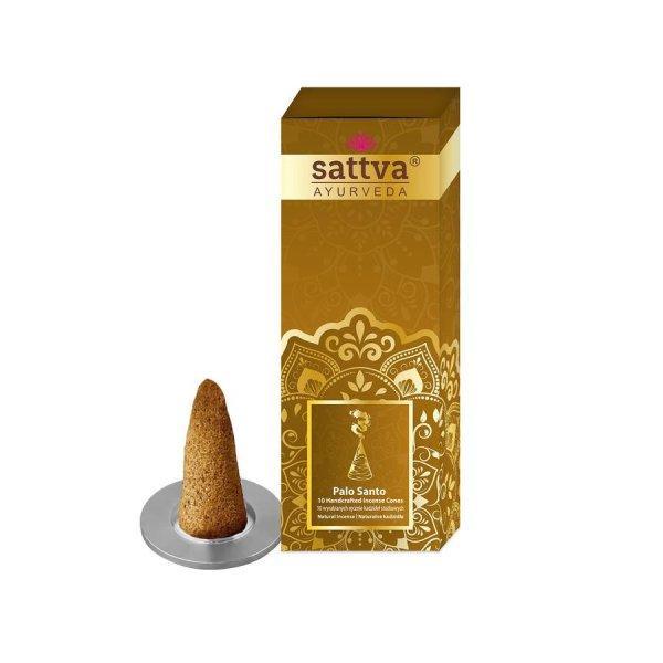 Füstölőkúpok 10db - Palo Santo 20g - Sattva Ayurveda