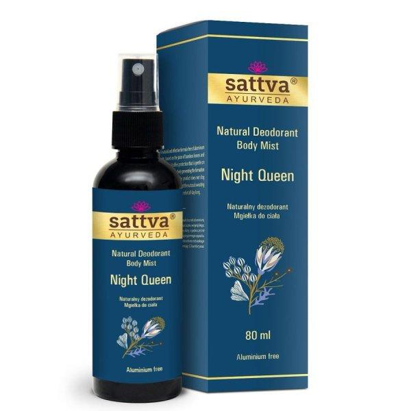 Night Queen dezodor 80ml - Sattva Ayurveda