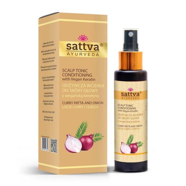 Hajtonik, kondícionáló hatású - Curry levél és vöröshagyma 100 ml -
Sattva Ayurveda