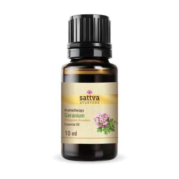 Geránium illóolaj 10 ml - Sattva Ayurveda