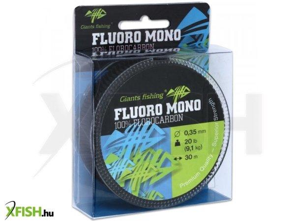 Giants Fishing 100% Fluorocarbon előke 30m|0,35mm/20llb(9,1kg)