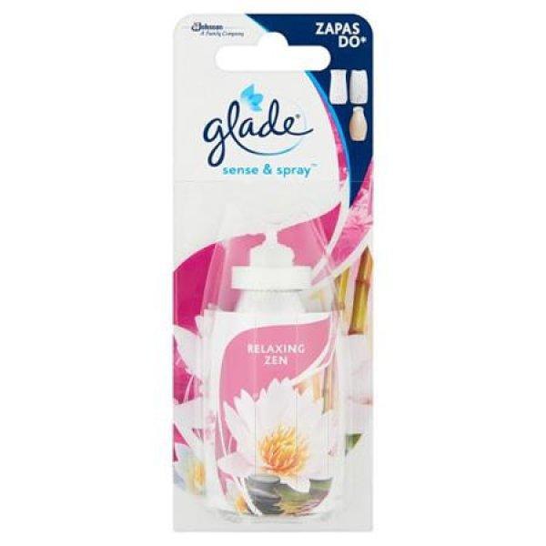 Illatosító készülék utántöltő, 18 ml, GLADE by brise "Sense&Spray,
Relaxing zen