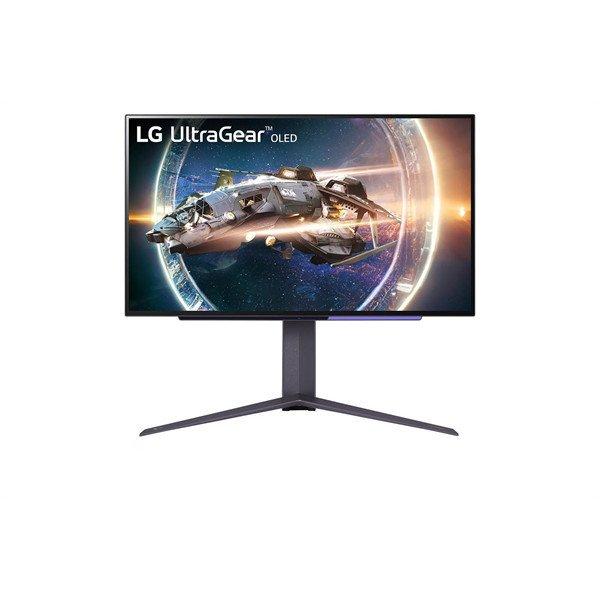 LG Gaming 240Hz OLED monitor 26.5" 27GR95QE, 2560x1440, 16:9, 200cd/m2,
0.03ms, 2xHDMI/DisplayPort/3xUSB, Pivot