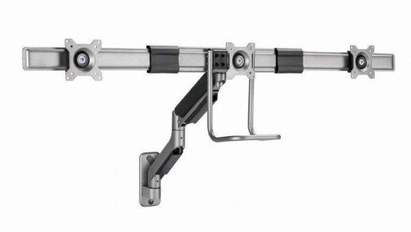 Gembird MA-WA3-01 Wall mounted adjustable monitor arm for 3 monitors
17"-27" Black