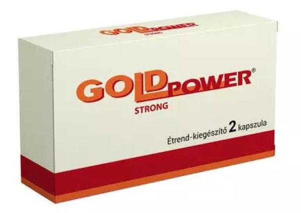 GOLD POWER POTENCIANÖVELŐ KAPSZULA - 2 DB