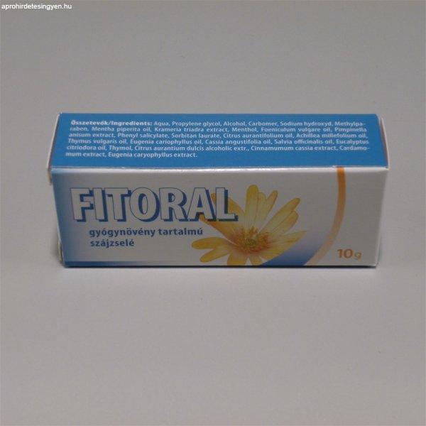 Fitoral zselé 10 g