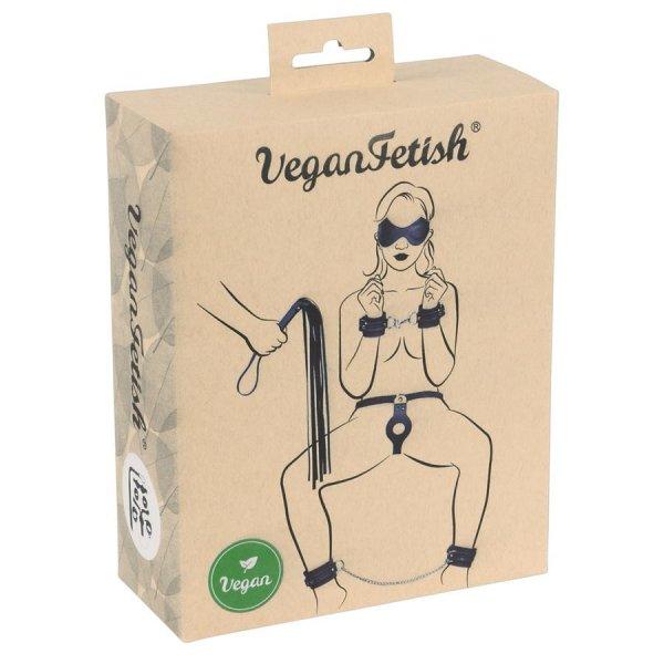 Vegan Fetish - kötöző szett (7 részes) - fekete