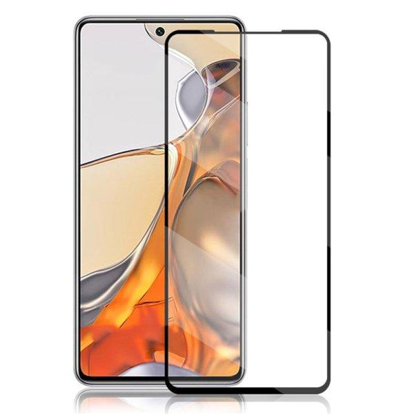 Xiaomi 11T / 11T Pro edzett üveg FEKETE HAJLÍTOTT tempered glass
kijelzőfólia kijelzővédő védőfólia karcálló kijelzős