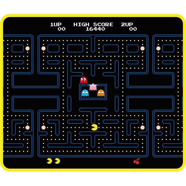 KONIX - PAC-MAN Gaming Egérpad 49x49x275mm, Mintás