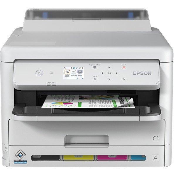 EPSON Tintasugaras nyomtató - WorkForce Pro WF-C5390DWF (A4, 4800x1200 DPI, 34
lap/perc, duplex, USB/LAN/Wifi)