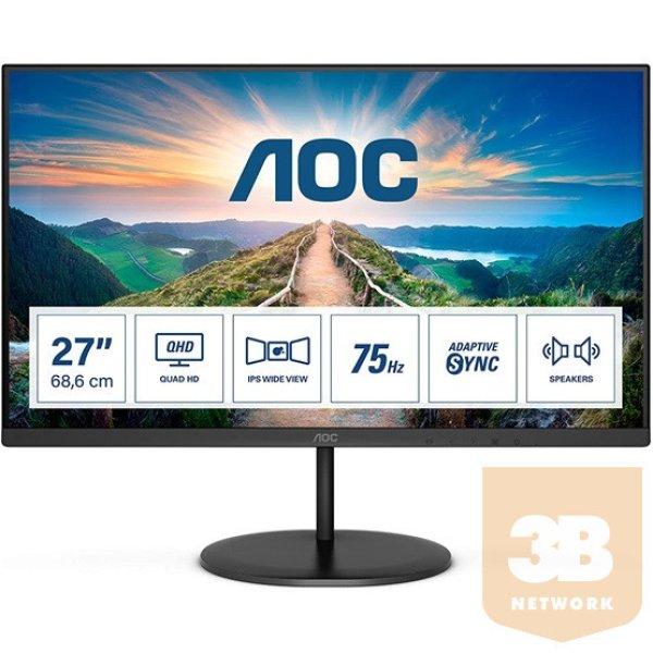 Mon AOC 27" Q27V4EA - IPS - WLED