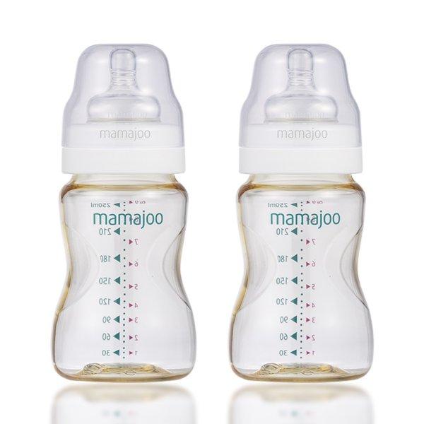 Mamajoo BPA mentes PES Cumisüveg - 2 db - 250 ml - arany