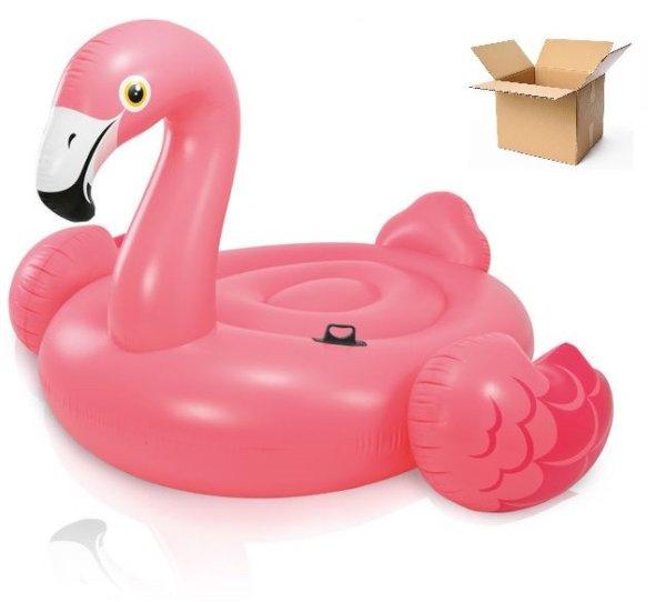 BONTOTT, kipróbált INTEX 57288 MEGA Flamingo, 203 x 196 cm óriás flamingó
úszó sziget, felfújható matrac 200 kg teherírással (14 napos elállási
joggal visszavett)