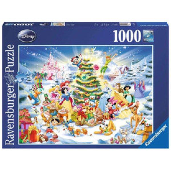 Puzzle 1000 db - Disney karácsony