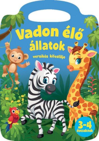 Vadon élő állatok - versikés kifestő