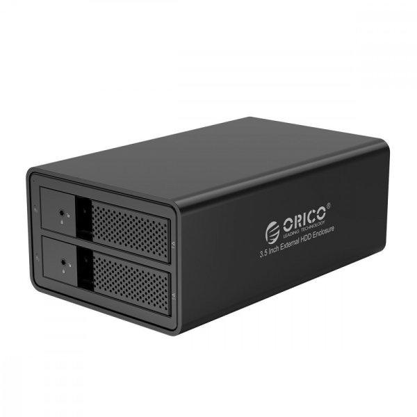 Orico külső ház 2 HDD-hez 3.5 USB 3.0 B