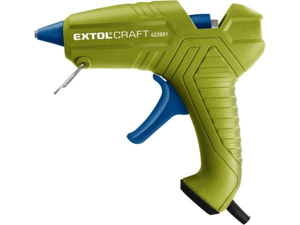 EXTOL CRAFT melegragasztó pisztoly, 40W, stift átmérő:11mm, bliszteren