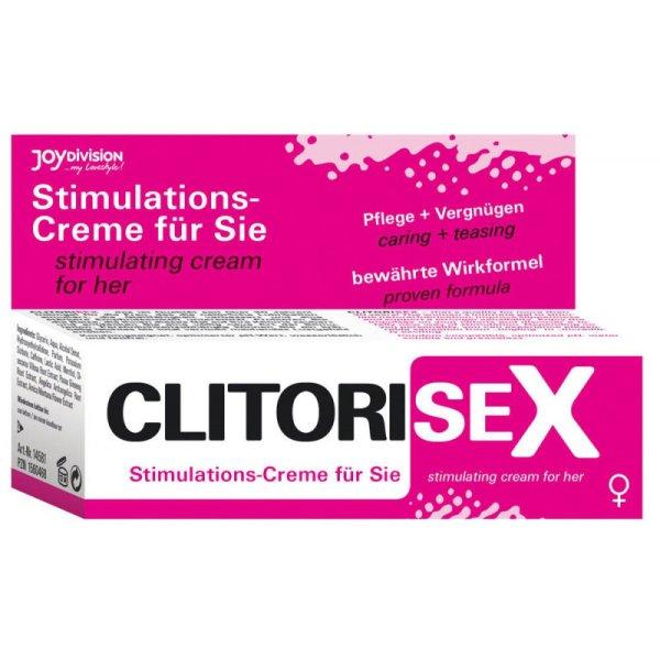 CLITORISEX - STIMULATIONS CSIKLÓ ÉRZÉKENYÍTŐ KRÉM- 25 ML