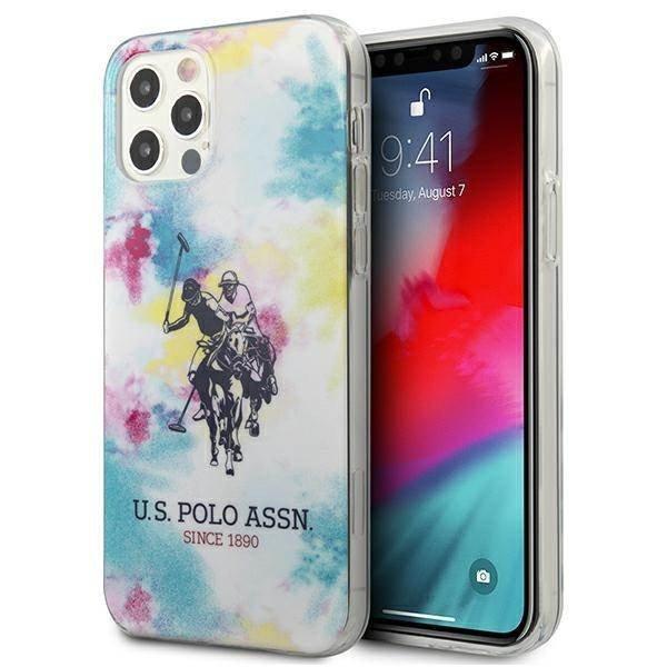 US Polo USHCP12MPCUSML iPhone 12/12 Pro 6,1" többszínű Tie & Dye
Collection tok