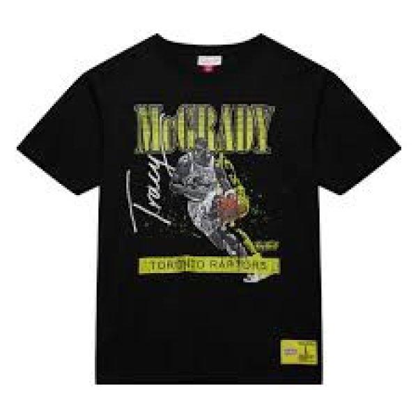 Mitchell & Ness T-shirt HW Neon Pop Player SS Tee Vintage Logo Tracy McGrady
black