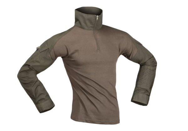 INVADER GEAR Combat Shirt Navy - hosszúujjú taktikai ing - olive zöld