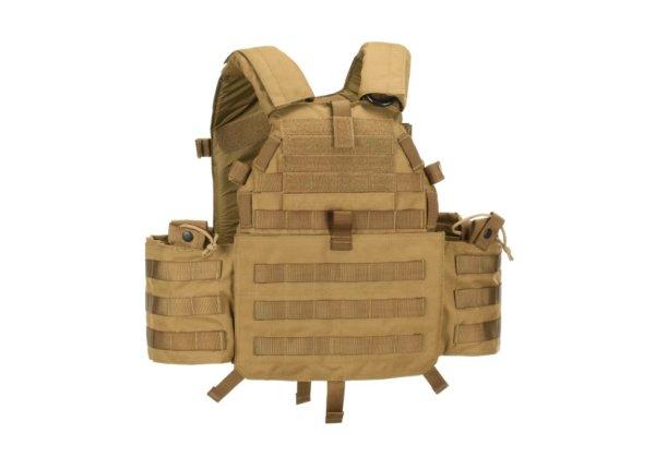 INVADER GEAR 6094A-RS Plate Carrier taktikai málhamellény - sivatagi barna