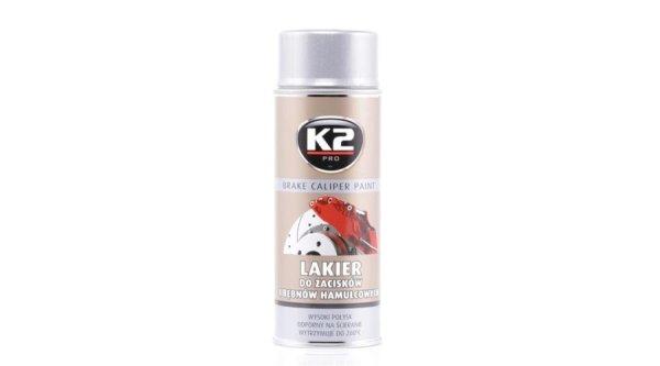 K2AUTO ezüst féknyereg festék, 400ml , BRAKE CALIPER PAINT, LAKIER