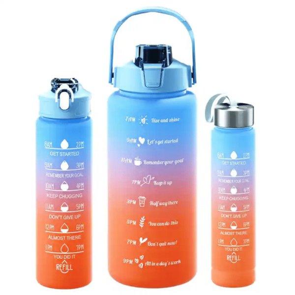 Havita 3in1 motivációs kulacs szett 2L/900ML/300 ML -
Kék-sárga