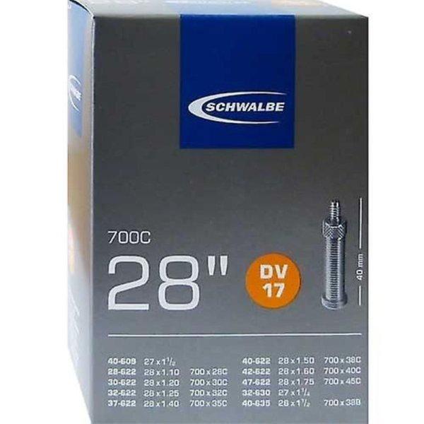 Belső gumi 28X1,10-1,75 (622/630/635) SCHWALBE DV17 - 40MM DOBOZOS