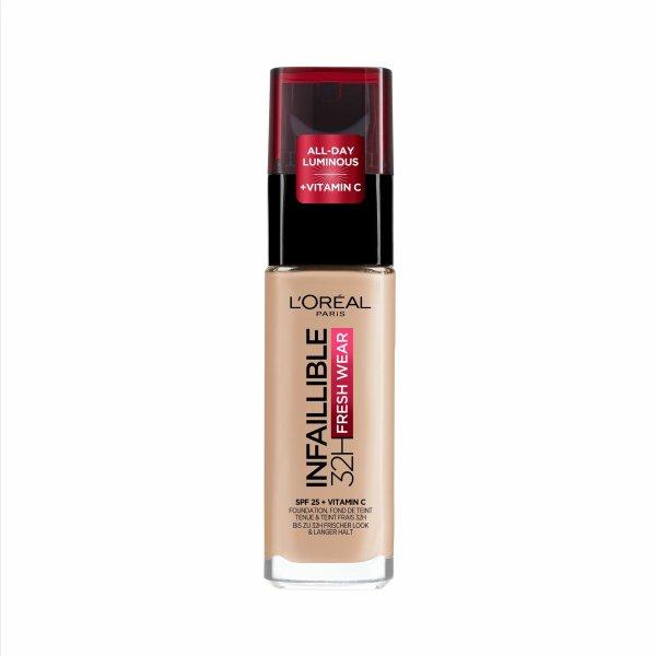 L´Oréal Paris 32 órás smink Infaillible SPF 25 30 ml 140
Golden Beige