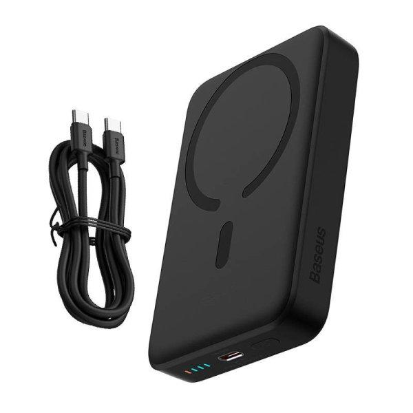 Baseus 10000mAh 30W gyorstöltős mini Power Bank (fekete)